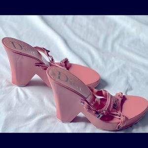 Dior sandals heels pink 37.5